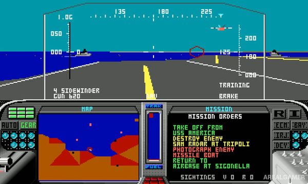 F-19 Stealth Fighter Screenshot 1