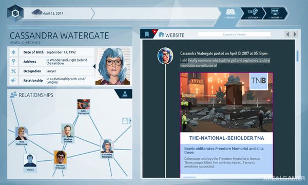Orwell Screenshot 1