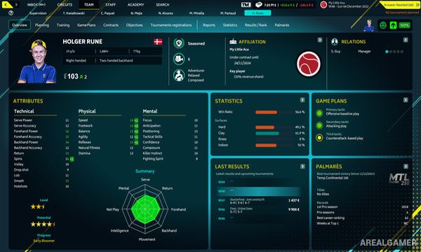 Tennis Manager 2022 Screenshot 1