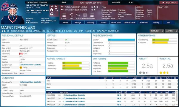 Franchise Hockey Manager 2 Screenshot 1
