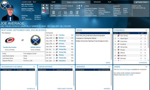 Franchise Hockey Manager 2 Screenshot 3