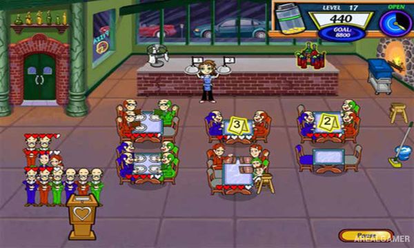Diner Dash 2: Restaurant Rescue Screenshot 1