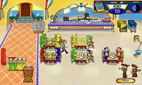 Diner Dash 2: Restaurant Rescue Screenshot 3