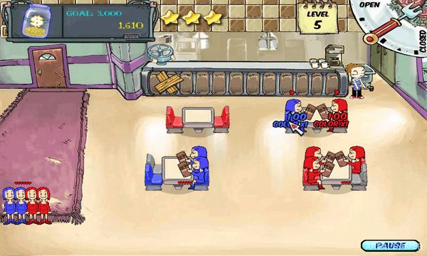 Diner Dash 1 Screenshot 1