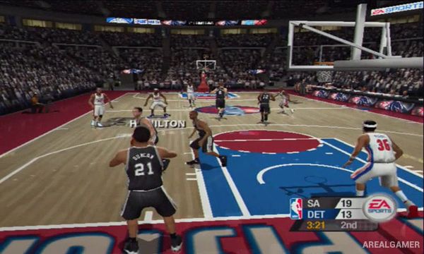 NBA Live 2005 Screenshot 1