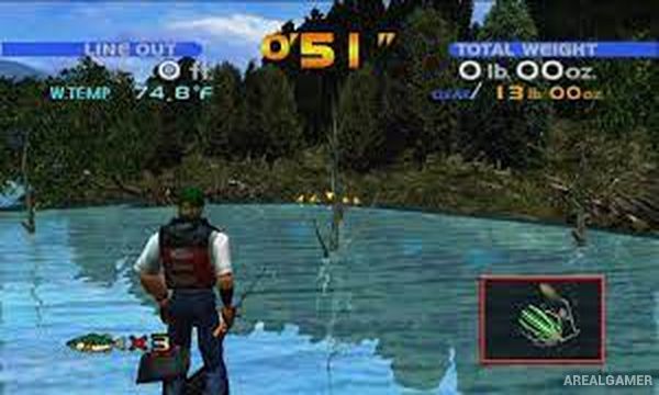Sega Bass Fishing Screenshot 1
