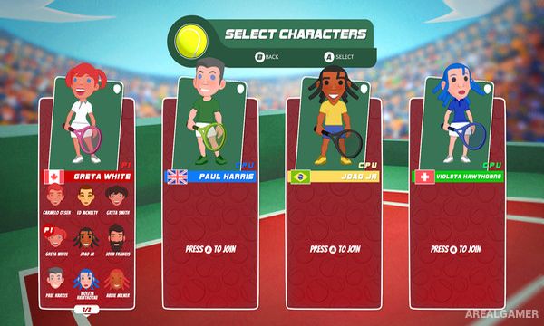 Super Tennis Blast Screenshot 2