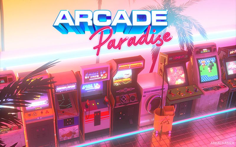 Arcade Paradise Cover Art, Free Download, PC Game, Full Version