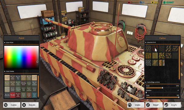 Tank Mechanic Simulator Screenshot 1