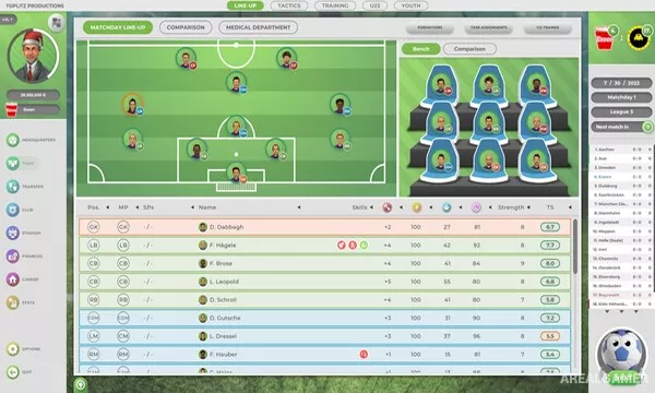 GOAL! The Club Manager Screenshot 2