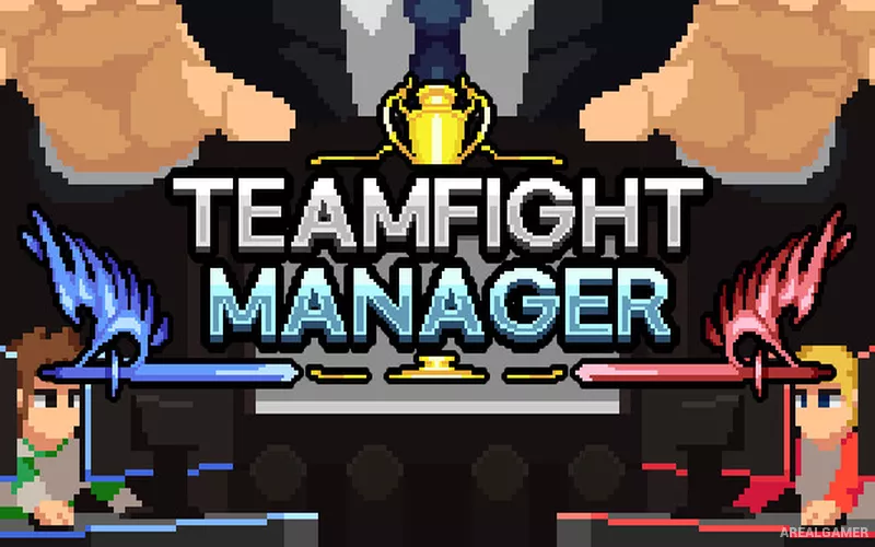 Teamfight Manager Cover Art, Free Download, PC Game, Full Version