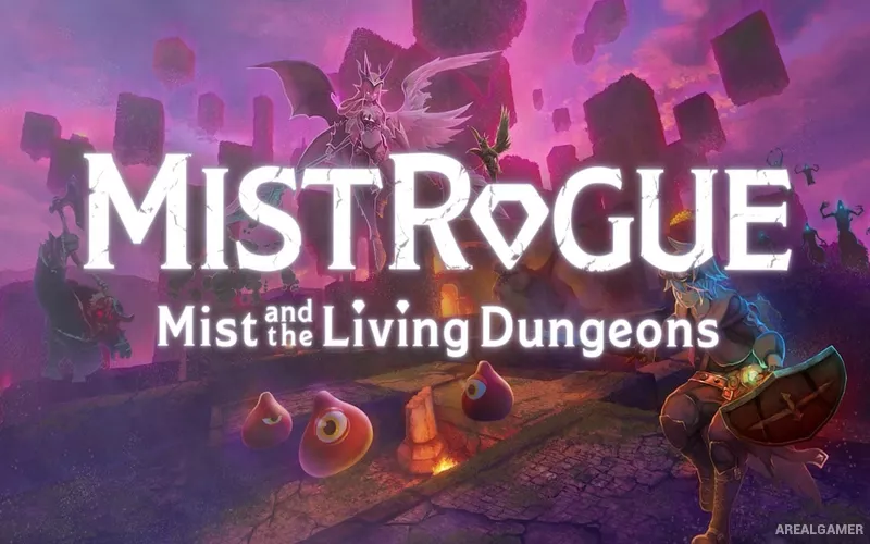 MISTROGUE: Mist and the Living Dungeons Cover Art, Free Download, PC Game, Full Version
