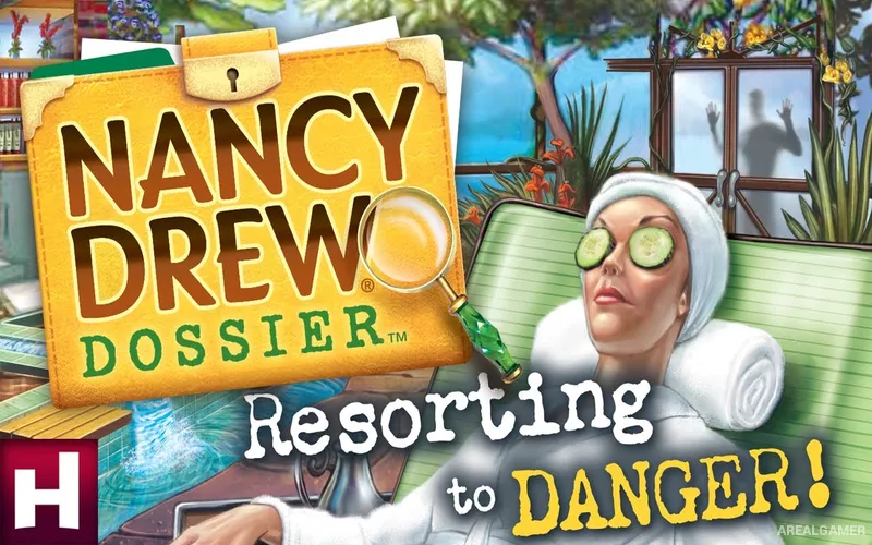 Nancy Drew Dossier: Resorting to Danger! Cover Art, Free Download, PC Game, Full Version