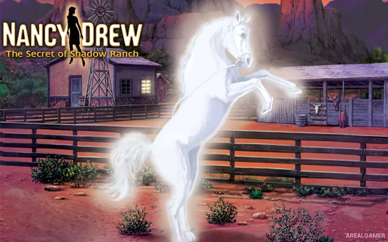 Nancy Drew: The Secret of Shadow Ranch Cover Art, Free Download, PC Game, Full Version