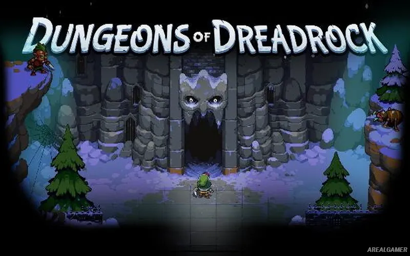 Dungeons of Dreadrock Cover Art, Free Download, PC Game, Full Version