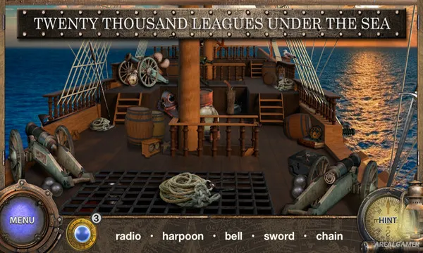 Hidden Object Adventure: Captain Nemo. Objets Cachés Screenshot 1, Free Download, PC Game, Full Version