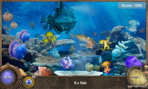 Hidden Object Adventure: Captain Nemo. Objets Cachés Screenshot 2, Free Download, PC Game, Full Version