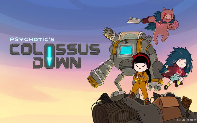 Colossus Down Cover Art, Free Download, PC Game, Full Version