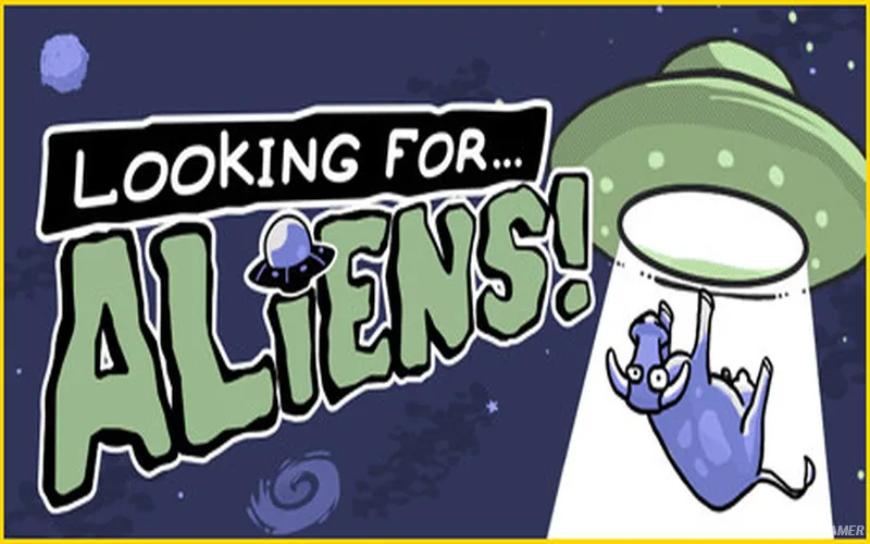 Looking for Aliens Cover Art, Free Download, PC Game, Full Version