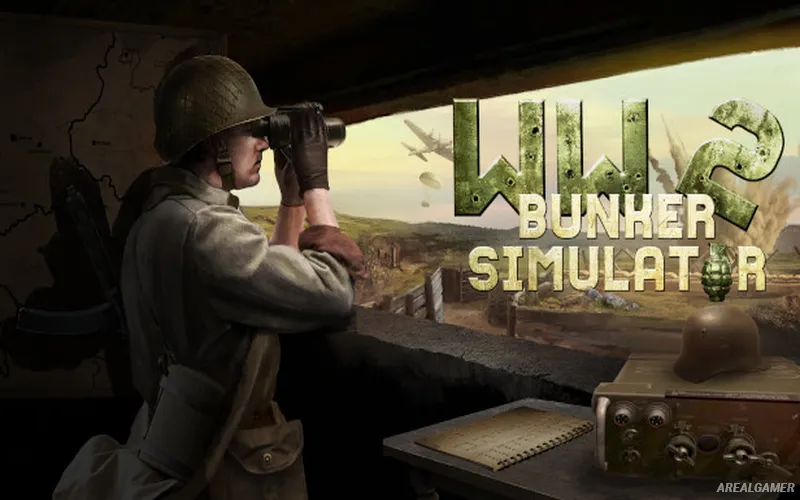 WW2: Bunker Simulator Cover Art, Free Download, PC Game, Full Version