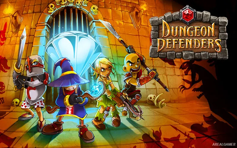 Dungeon Defenders Cover Art, Free Download, PC Game, Full Version