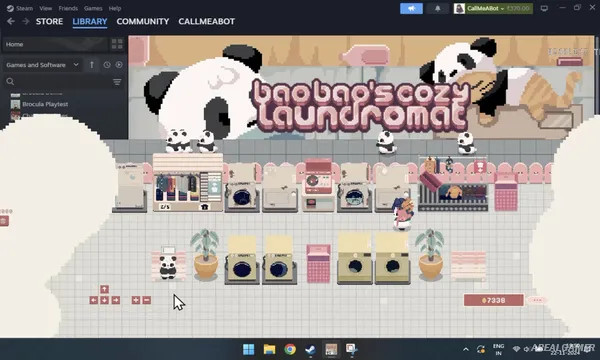 Bao Bao's Cozy Laundromat Screenshot 2, Free Download, PC Game, Full Version