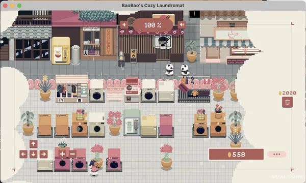 Bao Bao's Cozy Laundromat Screenshot 3, Free Download, PC Game, Full Version