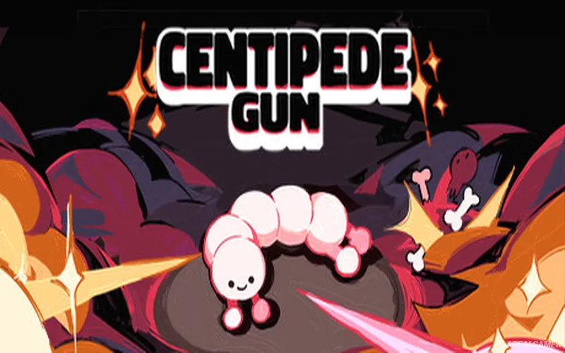 Centipede Gun Cover Art, Free Download, PC Game, Full Version
