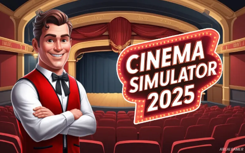 Cinema Simulator 2025 Cover Art, Free Download, PC Game, Full Version