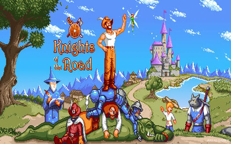 Knights of the Road Cover Art, Free Download, PC Game, Full Version