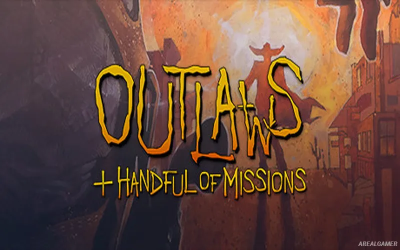 Outlaws + A Handful of Missions Cover Art, Free Download, PC Game, Full Version