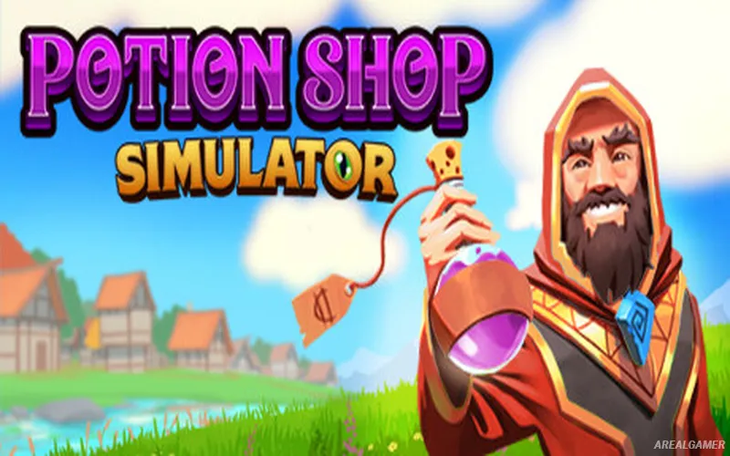 Potion Shop Simulator Cover Art, Free Download, PC Game, Full Version