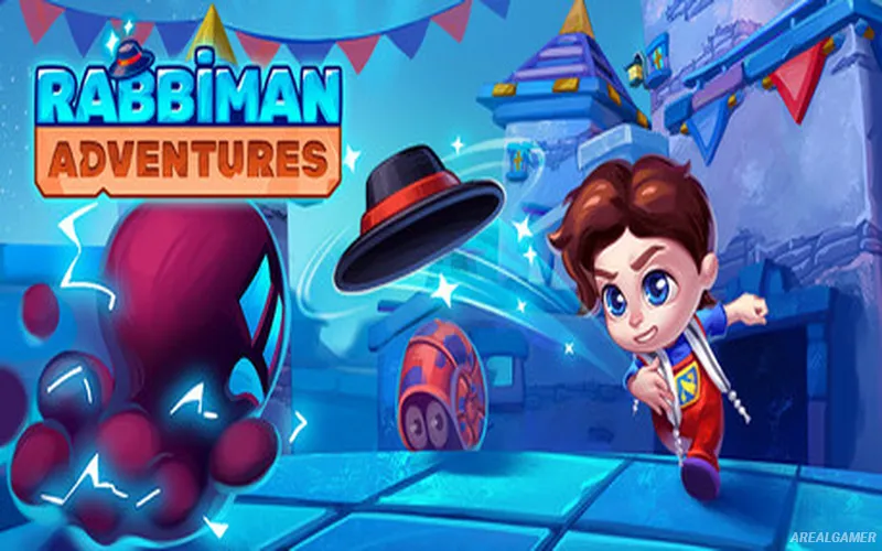 Rabbiman Adventures Cover Art, Free Download, PC Game, Full Version