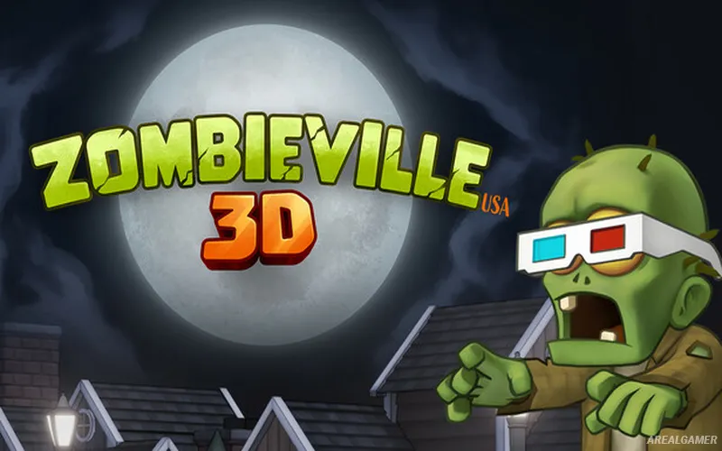 Zombieville USA 3D Cover Art, Free Download, PC Game, Full Version