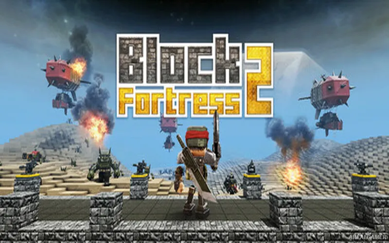 Block Fortress 2 Cover Art, Free Download, PC Game, Full Version