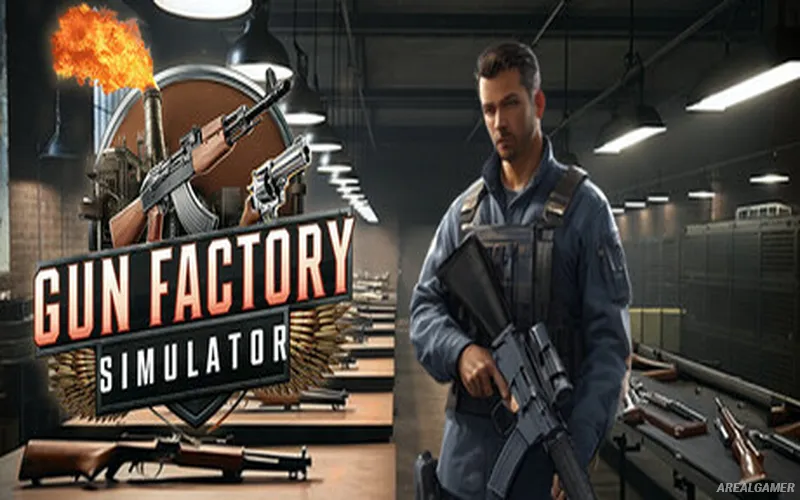Gun Factory Simulator Cover Art, Free Download, PC Game, Full Version