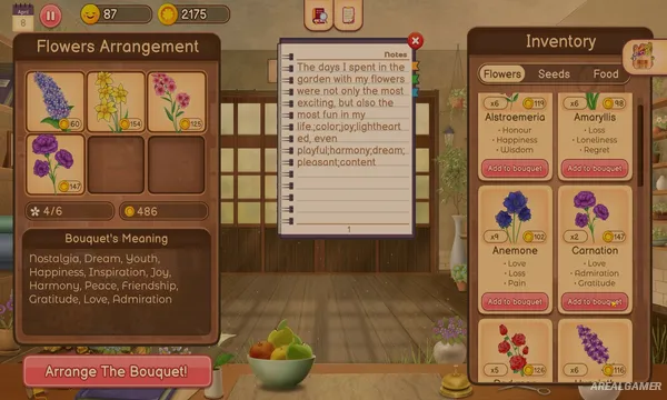 Hanako's Flower Shop Screenshot 1, Free Download, PC Game, Full Version