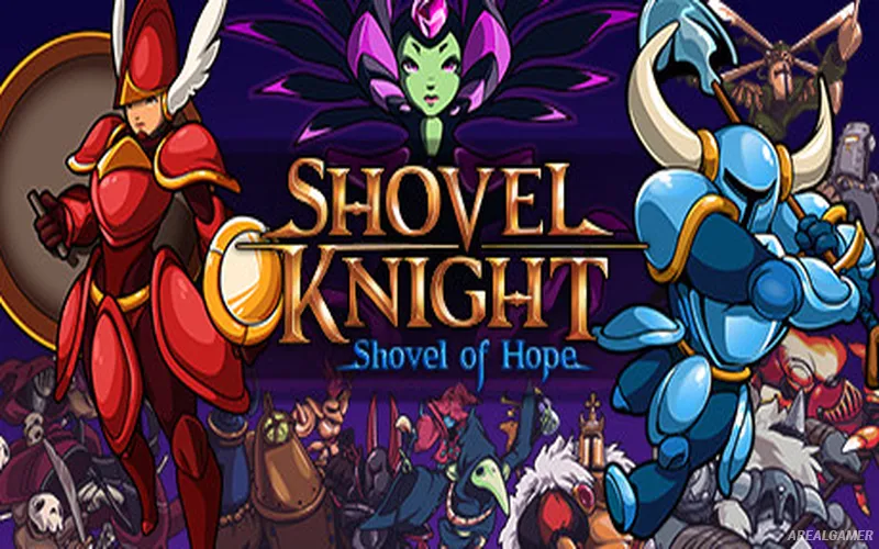 Shovel Knight: Shovel of Hope Cover Art, Free Download, PC Game, Full Version
