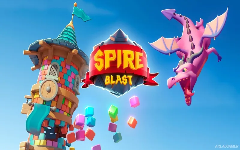 Spire Blast Cover Art, Free Download, PC Game, Full Version