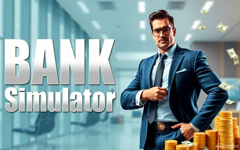Bank Simulator Cover Art, Free Download, PC Game, Full Version