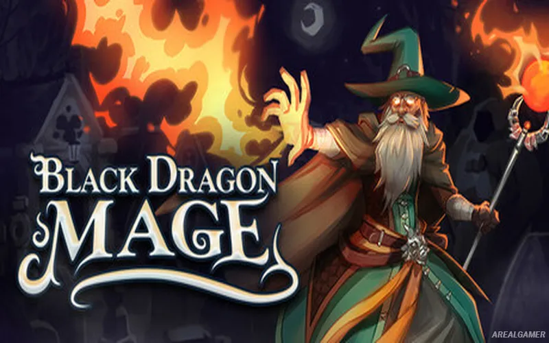 Black Dragon Mage Cover Art, Free Download, PC Game, Full Version