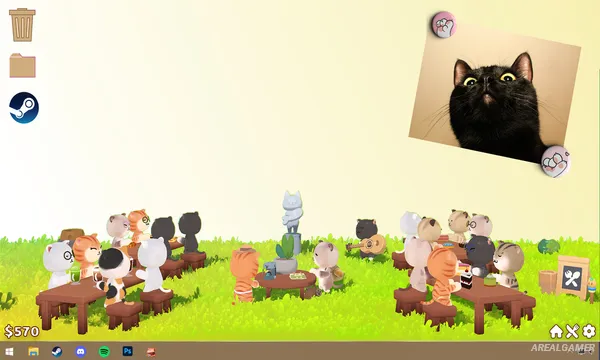 Desktop Cat Cafe Screenshot 1