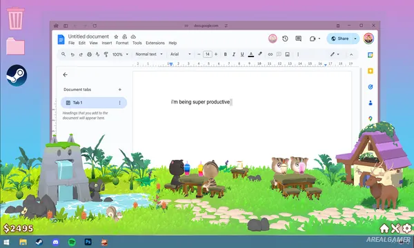 Desktop Cat Cafe Screenshot 2