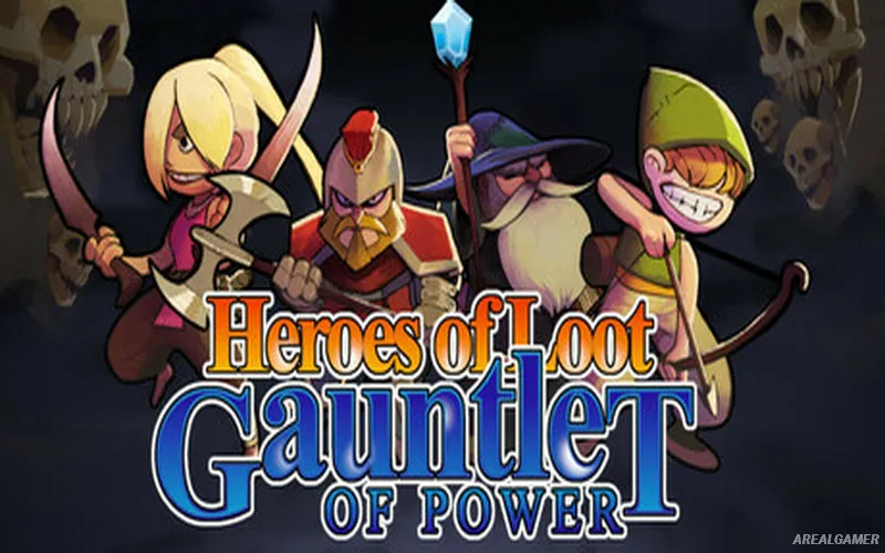 Heroes Of Loot: Gauntlet Of Power Cover Art, Free Download, PC Game, Full Version