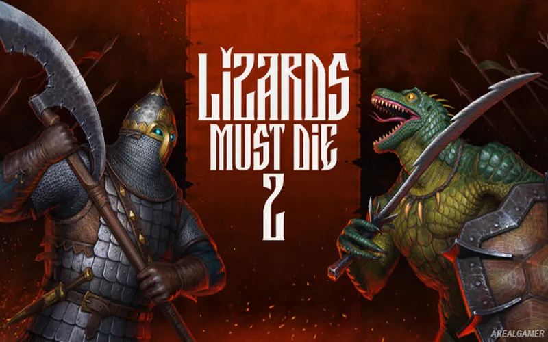 LIZARDS MUST DIE 2 Cover Art, Free Download, PC Game, Full Version