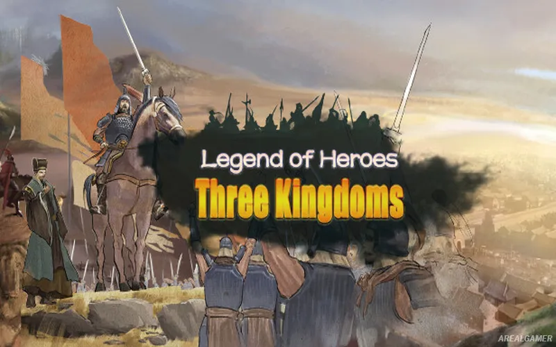 Legend of Heroes: Three Kingdoms Cover Art, Free Download, PC Game, Full Version