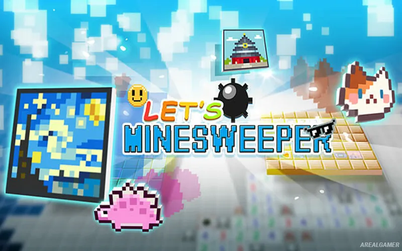 Let's Minesweeper Cover Art, Free Download, PC Game, Full Version