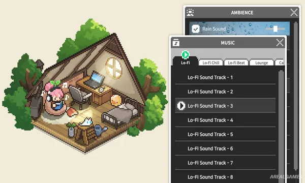 Mini Cozy Room: Lo-Fi Screenshot 2, Free Download, PC Game, Full Version