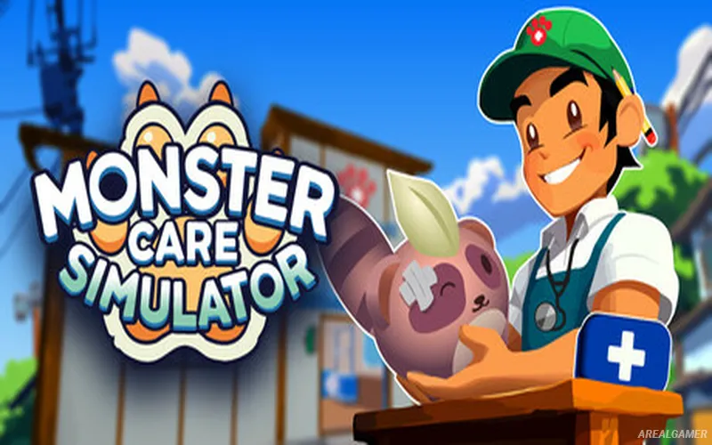 Monster Care Simulator Cover Art, Free Download, PC Game, Full Version