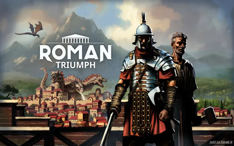 Roman Triumph: Survival City Builder Cover Art, Free Download, PC Game, Full Version
